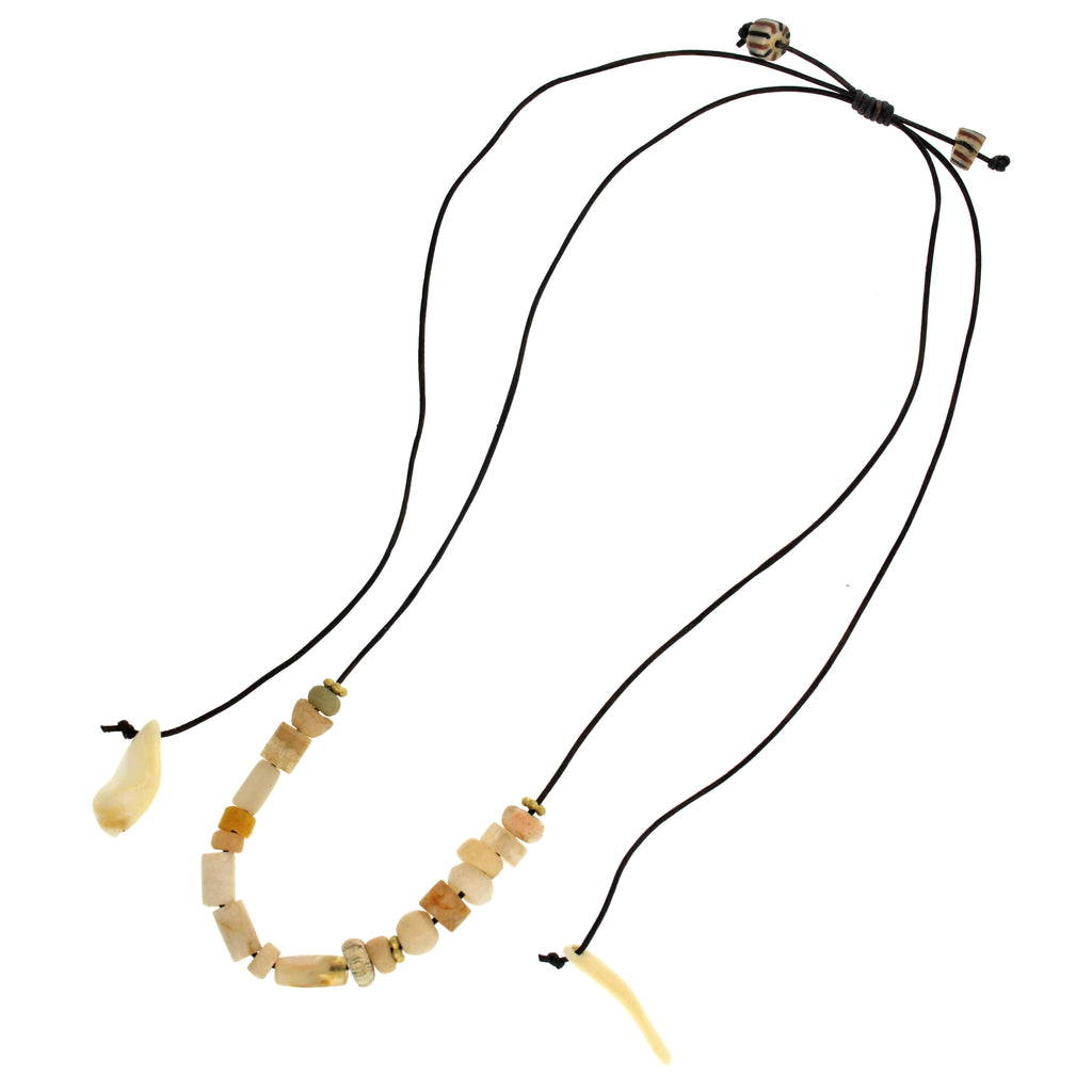 The Mali Quartz Bead Necklace