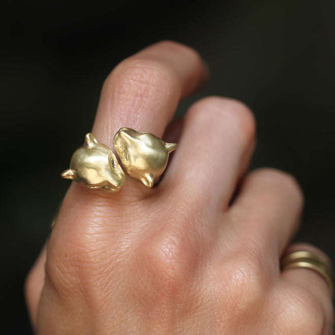 A Double Puma Ring