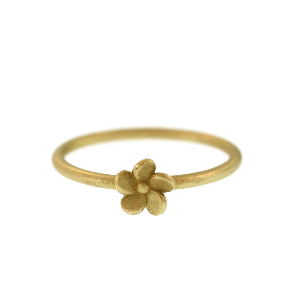 A Small Plumeria Ring