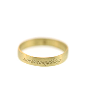 A Sweet Everything Poesy Ring