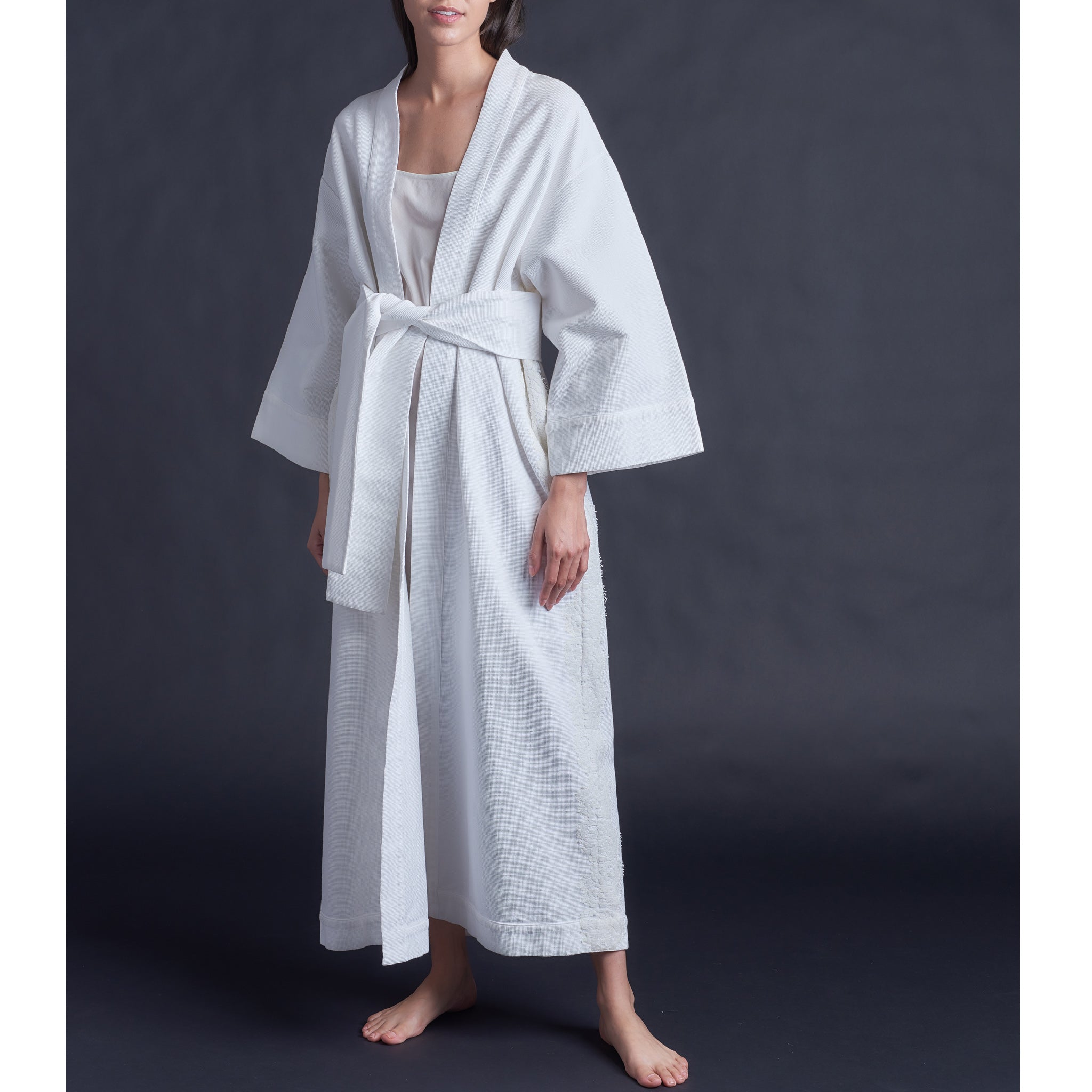 cotton robe kimono