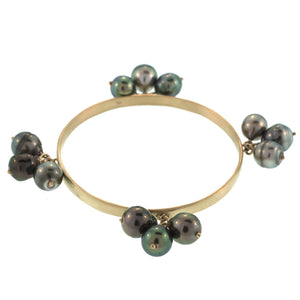 A Pearl Cluster Bangle